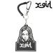  X-girl X-girl лицо чехол для пропуска 105253054019 FW25 FACE PASS CASE женский Xgirl чехол для проездного билета карта держатель BLACK стандартный обращение магазин 