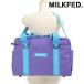  Milkfed MILKFED. BFF сумка "Boston bag" 103261053003 SS26 BFF BOSTON BAG унисекс сумка Jim сумка путешествие ka бампер тянуть PURPLE стандартный обращение магазин 