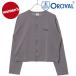 o-si bar ORCIVAL женский вырез лодочкой кардиган OR-C0530-SEF SS26 CREW NECK CARDIGAN tops длинный рукав сделано в Японии серый GREY стандартный обращение магазин 