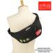  сотрудничество Manhattan Poe te-jiManhattan Portage Brooke Lynn Bridge ткань to сумка Mini on zMP1100MNOS SS26 WAIST BAG MINIONS Black стандартный обращение магазин 