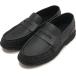  Hunter HUNTER кожа обувь li штраф doen Boss do Logo кожа Loafer [WFF8005LEA-BLK FW26] W REFINED EMBOSSED LOGO LEATHER LOAFER стандартный обращение магазин 