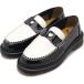  Dr. Martens Dr.Martens женский авторучка тонн Heart Loafer обувь 41676001 PENTON HEART кожа обувь pe колено Loafer BLACK WHITE стандартный обращение магазин 