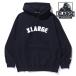 XLarge XLARGE арка Logo тянуть надкрылок - dead спортивная фуфайка 101253012014 FW25 ARCH LOGO PULLOVER HOODED SWEATSHIRT BLACK стандартный обращение магазин 