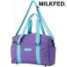  Milkfed MILKFED. BFF сумка "Boston bag" 103261053003 SS26 BFF BOSTON BAG унисекс сумка Jim сумка путешествие ka бампер тянуть PURPLE стандартный обращение магазин 