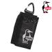  Chums CHUMS легкий go- Mini бумажник [CH60-4015 FW26] Easy-Go Mini Wallet мужской женский мелкие вещи Mini кошелек три складывать кошелек Black стандартный обращение магазин 