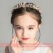  ребенок Kids Tiara розовый цветок Crown головной убор party ребенок аксессуары для волос презентация исполнение . аксессуары симпатичный Event .. Princess 