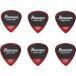 Ibanez ߤǺѤԥå Grip Wizard Series Sand Grip Pick PA16MSG-RD RED