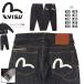 EVISU �G���B�X �����b�N�X�t�B�b�g �W�[���Y 7�|�P�b�g���S�J�����h�J #2030 �{�^���t���C �Z�b�g�A�b�v �v���~�A���Z���r�b�W�f�j�� �Ԏ� ���������� �Y�{��