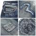 EVISU �G���B�X ���M�����[�t�B�b�g �W�[���Y ��`���v�����g #2020 �{�^���t���C �_���[�W �p�b�`���[�N ���������� �g�����h �Y�{�� ���I �|�p�I �Ԏ� �֘A�摜3