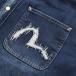 EVISU �G���B�X �E�H�b�V���h �f�j���V���c ���� �����b�N�X�t�B�b�g �J�����h�J �_���[�W�� �B�ꃍ�S ��100�� ���I ��v �R�b�g�� ���S �����Y ���f�B�[�X �֘A�摜4