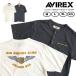 AVIREX �A���B���b�N�X A.A.R.C HENLEY NECK T-SHIRT ����T�V���c �h�J �p�b�` �A�r���b�N�X �w�����[�l�b�N �A�����J�� �~���^���[ �A���J�W �J�W���A��