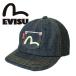 EVISU �G���B�X �L���b�v CAP  �f�j�� �J����  �|�P�b�g ���萶�Y ���f�B�[�X �����p �j�����p ���̓� �v���[���g �o�����^�C�� �L�O�� �M�t�g EDD0200MK