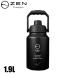 zen кемпинг s лёд Jug половина галлон B4-BWBM-Y26S уличный кемпинг бутылка 1.9L нержавеющая сталь термос теплоизоляция лед . горячая вода широкий . руль 
