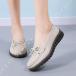  женский толщина низ туфли без застежки прекрасный ножек легкий боль . нет прогулочные туфли Wedge подошва ударная абсорбция толщина низ обувь уличный Loafer модный комфорт прогулка 