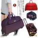  с роликами . большая вместимость водонепроницаемый чемодан командировка дорожная сумка сумка "Boston bag" женский мужской 1-2. Carry кейс меньше путешествие .. путешествие 