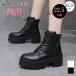  ботинки женский Short толщина низ 7cm каблук чёрный гонки выше задний Zip PU кожа модный установка и снятие простой простой костюмированная игра ботинки осень весна лето 
