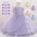  детское платье платье ребенок свадьба фотосъемка ребенок платье церемония формальный без рукавов 60 70 80 90 свадьба презентация .. три . празднование рождения лиловый розовый голубой 