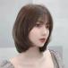  парик природа . человек шерсть 100% полный парик парик человек шерсть природа медицинская помощь для круглый удаление волос . Bob medium Short женский природа . завершение. парик 