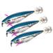 Wuyuzi lure,3ps.@ squid jig human work hard fishing lure 