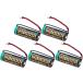 NinoLite SH284552520 / CR17450 E-R(3V)/CR17450E-R-CN23/CR174 50-WK41-1/CR17450E-N-CN8-TBL/C R-AG(3V)/C25P соответствует lithium батарейка 5 шт. комплект жилье огонь сигнал тревоги контейнер для 
