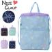 ナイスクラップ ナップサック リュック キッズ 女の子用 かわいい NICECLAUP ハート＆うさぎ ラブバニー NC352
