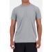  New balance наземный * бег футболка футболка Sport Essentials Ran Short рукав футболка MT41222 YST потертость -