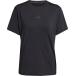  Adidas наземный * бег футболка футболка Designed for Traininggo- палец на ноге футболка ZF912 KB5676bla