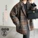  пальто женский chie Star пальто полупальто Vintage способ короткий пальто в клетку перо тканый внешний весна осень пальто шерсть . классический elegant 