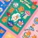  наклейка за границей наклейка Milkjoy.. плюшевый мишка декоративный элемент стикер декоративный элемент украшение Корея ko Large . за границей смешанные товары смешанные товары комплект ko Large . материалы 