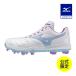  Mizuno официальный Mizuno прямой . ограничение подушка Revo Pro select FP TPU бейсбол / софтбол белый x голубой x Pink Lady -s