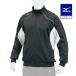  бейсбол разогрев рубашка Mizuno официальный свечение bar Elite мужской женский для мужчин и женщин тренировка надеты тренировка одежда черный чёрный 12JC7R10