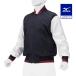  бейсбол Mizuno официальный Mizuno Pro ground пальто тонкий темно-синий красный MIZUNO пальто Grand пальто внешний бейсбол одежда взрослый мужской женский зима 12JE1G06