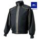  бейсбол Mizuno официальный Mizuno Pro breath Thermo ground пальто черный MIZUNO пальто Grand пальто внешний бейсбол одежда взрослый зима клиренс 12JE4G01