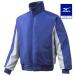  Mizuno официальный ground пальто Junior пастель темно-синий × серебряный 