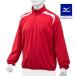  бейсбол Mizuno официальный Tec защита половина Zip жакет красный MIZUNO тренировка тренировка надеты бейсбол одежда средняя школа бейсбол взрослый мужской . способ 12JE9V31
