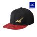  бейсболка . Mizuno официальный Flat колпак Red Kap бейсболка бейсболка . тренировка шапочка MIZUNO мужской женский 12JWDX84