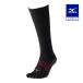  время ограничено бесплатная доставка бейсбол носки Mizuno официальный Mizuno Pro TOUGH SPEED жесткий скорость носки черный носки носки софтбол часть .MIZUNO 12JXDU05