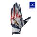  Mizuno официальный Mizuno Pro силикон энергия arc DI BASEBALL DREAM PACK обе рука для серый × красный × темно-синий унисекс 