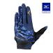  бейсбол Mizuno Pro защитные перчатки с одной стороны левый рука для правый для метания взрослый Mizuno официальный .. перчатки голубой × голубой × черный перчатки правый выгода . одиночный . промывание в воде возможно 1EJED090