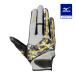  бейсбол Mizuno Pro защитные перчатки с одной стороны правый рука для левый для метания взрослый Mizuno официальный .. перчатки серый × Gold × черный перчатки левый выгода . одиночный . промывание в воде возможно 1EJED091