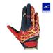  бейсбол Mizuno Pro защитные перчатки с одной стороны правый рука для левый для метания взрослый Mizuno официальный .. перчатки темно-синий × Gold × красный перчатки левый выгода . одиночный . промывание в воде возможно 1EJED091