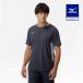  Mizuno официальный пот отделка / вентиляция dry обвес поток футболка Indy a серый мужской клиренс 