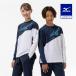  Mizuno официальный антибактериальный дезодорация /. грязный GACHI футболка длинный рукав платье темно-синий Junior 