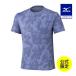  Mizuno официальный Mizuno прямой . ограничение / пот отделка / вентиляция dry обвес поток футболка Estate b люмен z