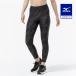  Mizuno официальный трико черный женский тренировка одежда 