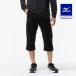  Mizuno официальный стрейч u-bn7 минут длина брюки черный мужской тренировка одежда 