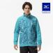  Mizuno официальный .. повышение температуры breath Thermo утеплитель жакет бирюзовый мужской 