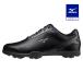  Mizuno официальный широкий стиль свет Golf мужской черный × серебряный туфли для гольфа клиренс туфли для гольфа широкий 