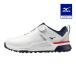  Mizuno официальный риск Energie боа Golf / водонепроницаемый мужской "теплый" белый × темно-синий × красный 