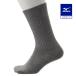  Mizuno официальный Fit well носки постоянный длина мужской серый .